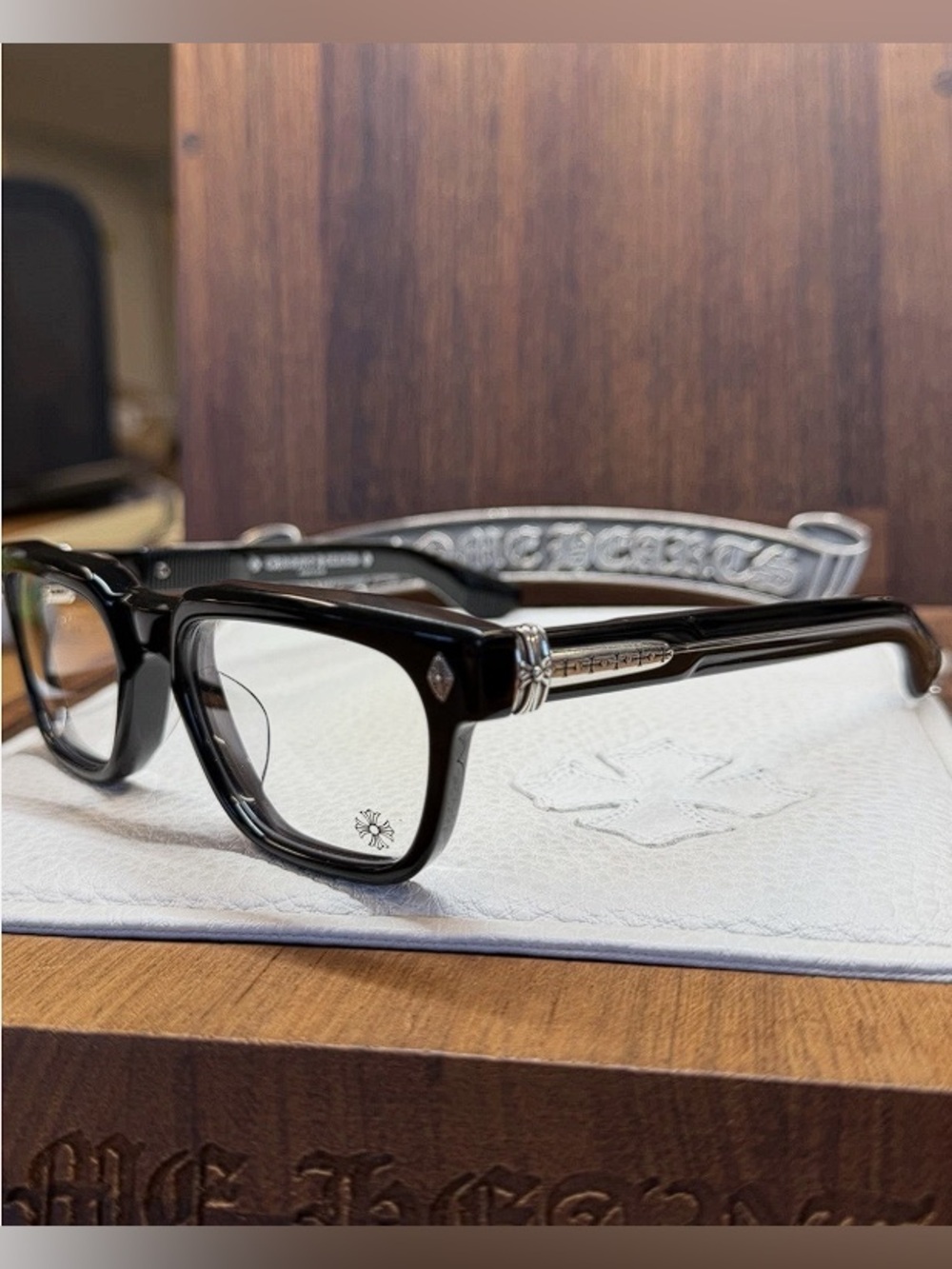 Chrome Hearts Pen15 Sunglasses Black/Silver